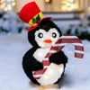 Joiedomi LED Collapsible Penguin Christmas Decorations 22in -Christmas Ornaments Sales Store 22in Penguin Christmas Yard Lights 3 600x600 1