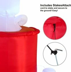 Joiedomi 6ft Tall LED Snowman Inflatable Outdoor -Christmas Ornaments Sales Store 23 6ae05738 af6b 4714 8f83 7fa43a52b548 600x609 1