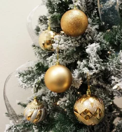 Joiedomi 24pcs Champagne Christmas Ball Ornaments