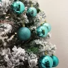 Joiedomi 24pcs Teal Christmas Ball Ornaments