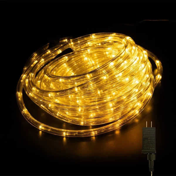 Joiedomi 240 LED Warm White Led Rope Lights Strip Lights 33ft 3 Joiedomi 240 LED Warm White Led Rope Lights Strip Lights 33ft