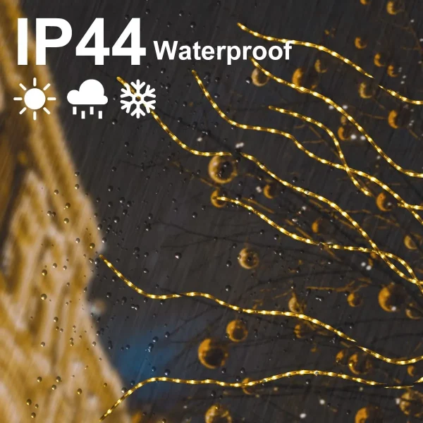 Joiedomi 240 LED Warm White Led Rope Lights Strip Lights 33ft 7 Joiedomi 240 LED Warm White Led Rope Lights Strip Lights 33ft - Image 5