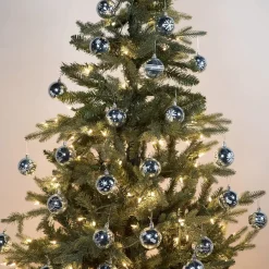 Joiedomi 24pcs Blue Christmas Ball Ornaments 2.36in -Christmas Ornaments Sales Store 24Pcs Baby Blue Christmas Ornament with Glittering Painting 2 6 1 600x600 1