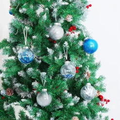 Joiedomi 24pcs Hanging Plastic Blue Christmas Ornaments 3.15in 12 Joiedomi 24pcs Hanging Plastic Blue Christmas Ornaments 3.15in -Christmas Ornaments Sales Store 24Pcs Blue Plastic Clear Ball Ornaments with Filling 6 result 600x600 1