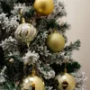 Joiedomi 24pcs Gold Christmas Ball Ornaments