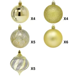 Joiedomi 24pcs Gold Christmas Ball Ornaments 8 Joiedomi 24pcs Gold Christmas Ball Ornaments -Christmas Ornaments Sales Store 24Pcs Christmas Ball Ornaments Gold 3 result scaled 600x600 1