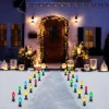 Joiedomi 24pcs Multicolor Christmas Pathway Marker String Lights -Christmas Ornaments Sales Store 24Pcs Christmas Multicolored Pathway Marker String Lights 2 600x600 1