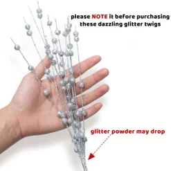 Joiedomi 24pcs Gold Glittery Berry Stem For Christmas Tree -Christmas Ornaments Sales Store 24Pcs Christmas Tree Berry Stem Gold 6 600x600 1