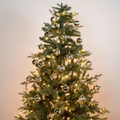 Joiedomi 24pcs Gold Christmas Ball Ornaments With Glitters -Christmas Ornaments Sales Store 24Pcs Gold Christmas Ornament with Glittering Painting 2 7 600x600 1