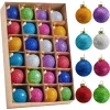 Joiedomi 24pcs Mini Christmas Glitter Ball Ornaments -Christmas Ornaments Sales Store 24Pcs Mini Christmas Glass Ball Ornaments 结果 600x600 1