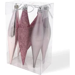 Joyin 24Pcs Ornaments With 12 Pcs Snow Flakes 3.15in -Christmas Ornaments Sales Store 24Pcs Ornaments with 12 Pcs Snow Flakes 3 1