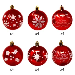 Joiedomi 24pcs Blue Christmas Ball Ornaments With Glitters 11 Joiedomi 24pcs Blue Christmas Ball Ornaments With Glitters -Christmas Ornaments Sales Store 24Pcs Red Christmas Ball Ornament with Glittering Painting 2 1 600x600 1