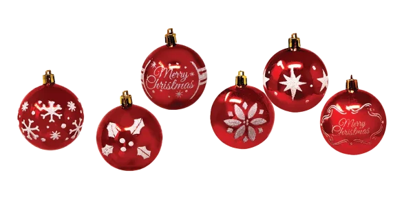 Joiedomi 24pcs Blue Christmas Ball Ornaments With Glitters 7 Joiedomi 24pcs Blue Christmas Ball Ornaments With Glitters - Image 5