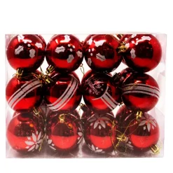 Joiedomi 24pcs Blue Christmas Ball Ornaments With Glitters 9 Joiedomi 24pcs Blue Christmas Ball Ornaments With Glitters -Christmas Ornaments Sales Store 24Pcs Red Christmas Ball Ornament with Glittering Painting 2 5 600x600 1