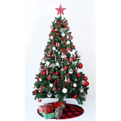 Joiedomi 24pcs Red Christmas Ball Ornaments