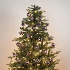 Joiedomi 24pcs Glitter Rose Gold Christmas Ball Ornaments 2.36in -Christmas Ornaments Sales Store 24Pcs Rose Gold Christmas Ornament with Glittering Painting 2 3 结果 600x600 1