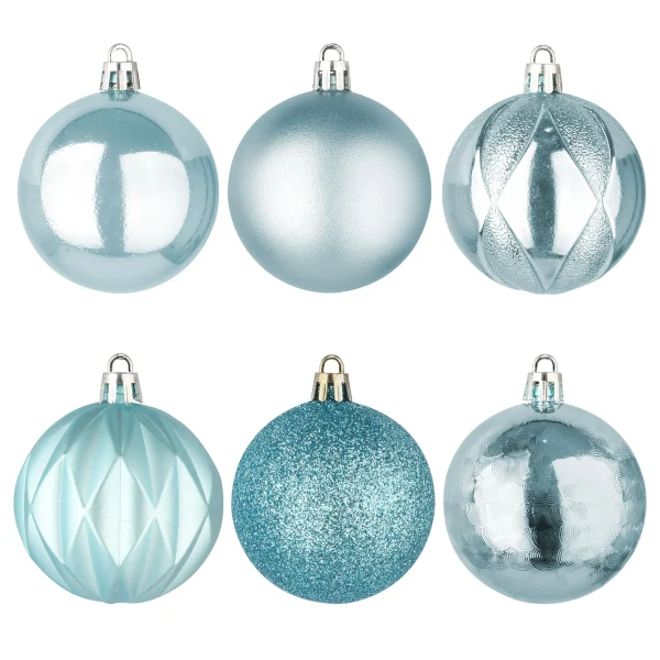 Joiedomi 24pcs Teal Christmas Ball Ornaments 7 Joiedomi 24pcs Teal Christmas Ball Ornaments - Image 5