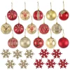 Joyin 25pcs Red And Gold Christmas Ball Ornaments 3.15in 2 Joyin 25pcs Red And Gold Christmas Ball Ornaments 3.15in -Christmas Ornaments Sales Store 25Pcs Red amp Gold Ball And Star Ornaments 3in 1 result 600x600 1