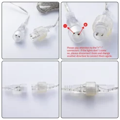 Joiedomi 3x 8 Tubes (12in) Christmas Meteor Shower Rain Lights, Warm White 10 Joiedomi 3x 8 Tubes (12in) Christmas Meteor Shower Rain Lights, Warm White -Christmas Ornaments Sales Store 288 LED Meteor Shower Rain Lights 8 Tubes 30cm Warm White 4 result 600x600 1