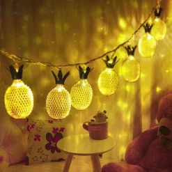 Joiedomi 2x10 LED Pineapple Led Fairy String Lights 10ft