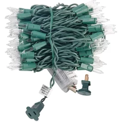 Joiedomi 2x100 Warm White Christmas Lights 24.6ft -Christmas Ornaments Sales Store 2Pcs 100 LED Incandescent Warm White Christmas Lights 24 2 1