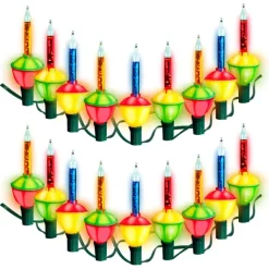 Joiedomi 2x9 LED Multicolor Bubble String Lights 8.8ft -Christmas Ornaments Sales Store 2Pcs 9 LED Multicolor Bubble String Lights 8 3 结果 600x600 1
