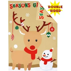 Joyin 2pcs Welcome Burlap Christmas House Flags 11 Joyin 2pcs Welcome Burlap Christmas House Flags -Christmas Ornaments Sales Store 2Pcs Christmas Burlap Welcome Flag 4