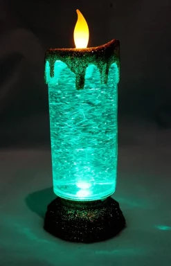 Joyin 2pcs Flameless Led Candles With Glitter Swirls -Christmas Ornaments Sales Store 2Pcs Flameless Led Candles With Glitter Swirls 4 result 600x933 1