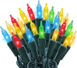 Joiedomi 200 LED Christmas Mini String Lights 52.2ft -Christmas Ornaments Sales Store 2Sets100count Multi Color Christmas Light 6 result 600x529 1