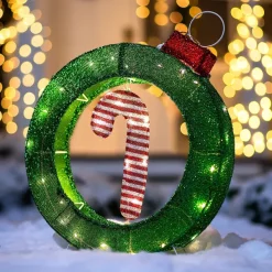 Joiedomi 2ft LED Candy Cane Christmas Decoration