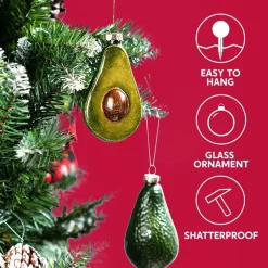 Joiedomi 2pcs Avocado Christmas Tree Ornaments 8 Joiedomi 2pcs Avocado Christmas Tree Ornaments -Christmas Ornaments Sales Store 2pcs Avocado Christmas Tree Ornaments 3 结果 600x600 1
