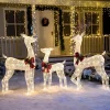 Joiedomi 3pcs LED Christmas Reindeer Decorations 2 Joiedomi 3pcs LED Christmas Reindeer Decorations -Christmas Ornaments Sales Store 3 Pcs Christmas Reindeers LED Yard Lights 1 600x600 1