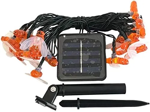 Joiedomi 30 LED Honey Bees Fairy String Lights Warm White 21ft 5 Joiedomi 30 LED Honey Bees Fairy String Lights Warm White 21ft - Image 3