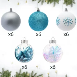 Joiedomi 30pcs Blue, White And Silver Christmas Ball Ornaments 10 Joiedomi 30pcs Blue, White And Silver Christmas Ball Ornaments -Christmas Ornaments Sales Store 30Pcs Assorted Style Ball Ornaments Blue White Silver 3 2 result 1024x1024 1 600x600 1