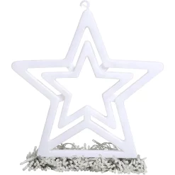 Joiedomi 345 LED 8 Lighting Modes Waterfall Lights White 16.4ft -Christmas Ornaments Sales Store 345 White LED 8 Lighting Modes Waterfall Lights 16 1