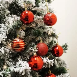 Joiedomi 34pcs Red Christmas Ball Ornaments -Christmas Ornaments Sales Store 34Pcs Christmas Ball Ornaments Red 3 600x600 1
