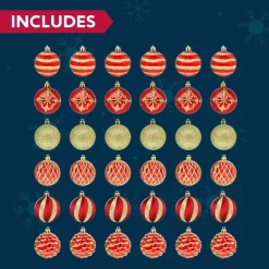 Joiedomi 36pcs Red And Gold Christmas Ball Ornaments 13 Joiedomi 36pcs Red And Gold Christmas Ball Ornaments -Christmas Ornaments Sales Store 36Pcs Red and Gold Christmas Ornaments 3 1 600x600 1