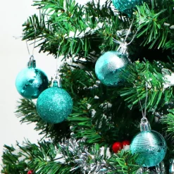 Joiedomi 36Pcs Teal Christmas Ball Ornaments 1.57in -Christmas Ornaments Sales Store 36Pcs Teal Christmas Ball Ornaments 1 2 结果 600x600 1