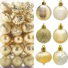 Joiedomi 36pcs Gold Christmas Ball Ornaments 1.57in -Christmas Ornaments Sales Store 36pcs Gold Christmas Ball Ornaments 1 5 600x598 1