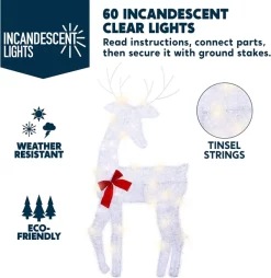 Joiedomi 3pcs Light Up Yard Reindeer Family Decoration -Christmas Ornaments Sales Store 3Pcs 2D Incandescent Yard Lights 3 1 600x616 1