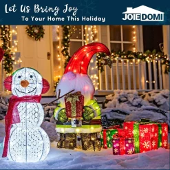 Joiedomi 3Pcs 50 LED Christmas Light Boxes Decor (Snowflakes) -Christmas Ornaments Sales Store 3Pcs 50 LED Christmas Light Boxes Decor Snowflakes 2 600x600 1