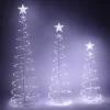 Joiedomi 3pcs 218 Pre-Lit LED Christmas Light Yard Decorations -Christmas Ornaments Sales Store 3Pcs Lighted Spiral Christmas Tree Set LED Cool White 1 result 600x600 1