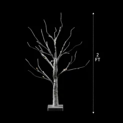 Joiedomi 3Pcs White Birch Tree With 24 LED Lights 2ft 11 Joiedomi 3Pcs White Birch Tree With 24 LED Lights 2ft -Christmas Ornaments Sales Store 3Pcs White Birch Tree with 24 LED Lights 2ft 6 1 600x600 1