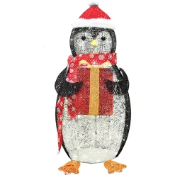 Joiedomi Light Up Penguin Christmas Decoration 3ft 11 Joiedomi Light Up Penguin Christmas Decoration 3ft -Christmas Ornaments Sales Store 3ft 140 LED Cotton Penguin Yard Light 3