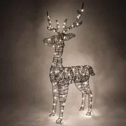 Joiedomi 3ft 80 LED Christmas Rattan Reindeer Buck -Christmas Ornaments Sales Store 3ft LED Yard Lights Rattan Buck 1 result 600x600 1