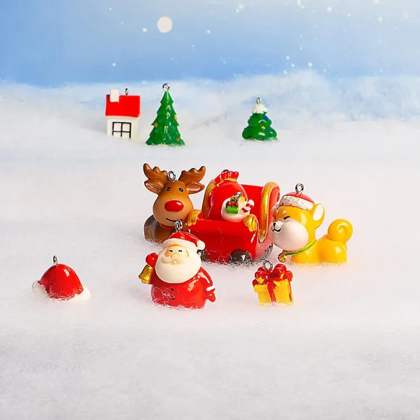 Joyin 2pcs Christmas Snow Blanket Roll 3 X 8ft 4 Joyin 2pcs Christmas Snow Blanket Roll 3 X 8ft - Image 2