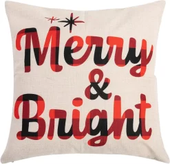 Joyin 4Pcs Christmas Classic Pillow Cover -Christmas Ornaments Sales Store 4 Pcs Christmas Classic Pillow Cover 3 result 600x581 1