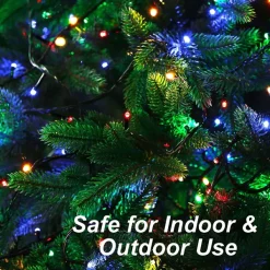 Joiedomi 2x100 Multicolor Christmas Green Wire String Lights 21.3ft -Christmas Ornaments Sales Store 42.6 FT 200 Count Christmas Multicolor Green Wire String Lights 5 result 600x600 1