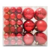Joiedomi 46 Pcs Assorted Size Red Christmas Balls Ornaments