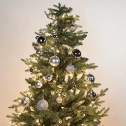 Joiedomi 46Pcs Assorted Size Silver Christmas Ball Ornaments -Christmas Ornaments Sales Store 46Pcs Assorted Size Silver Christmas Ball Ornaments 2 600x600 1